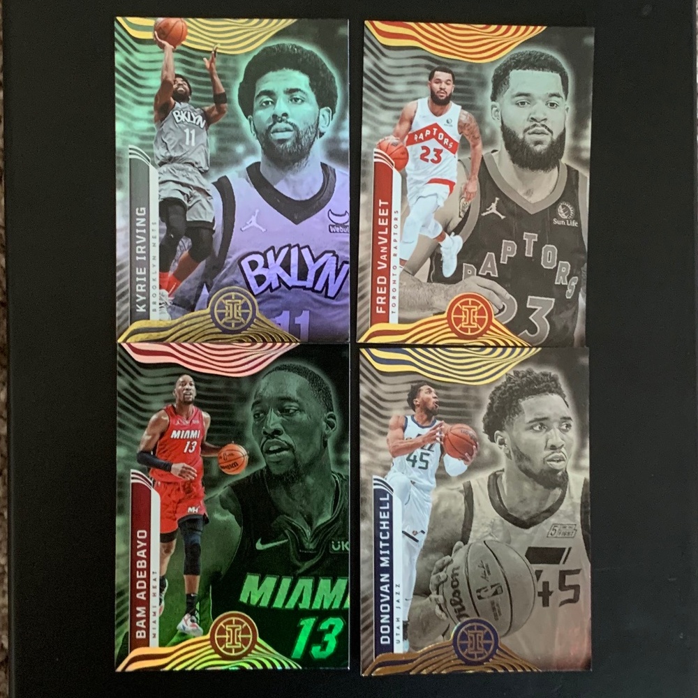 NBA 2021-2022 Panini Illusions  basketball cards lot of 4 as pictured